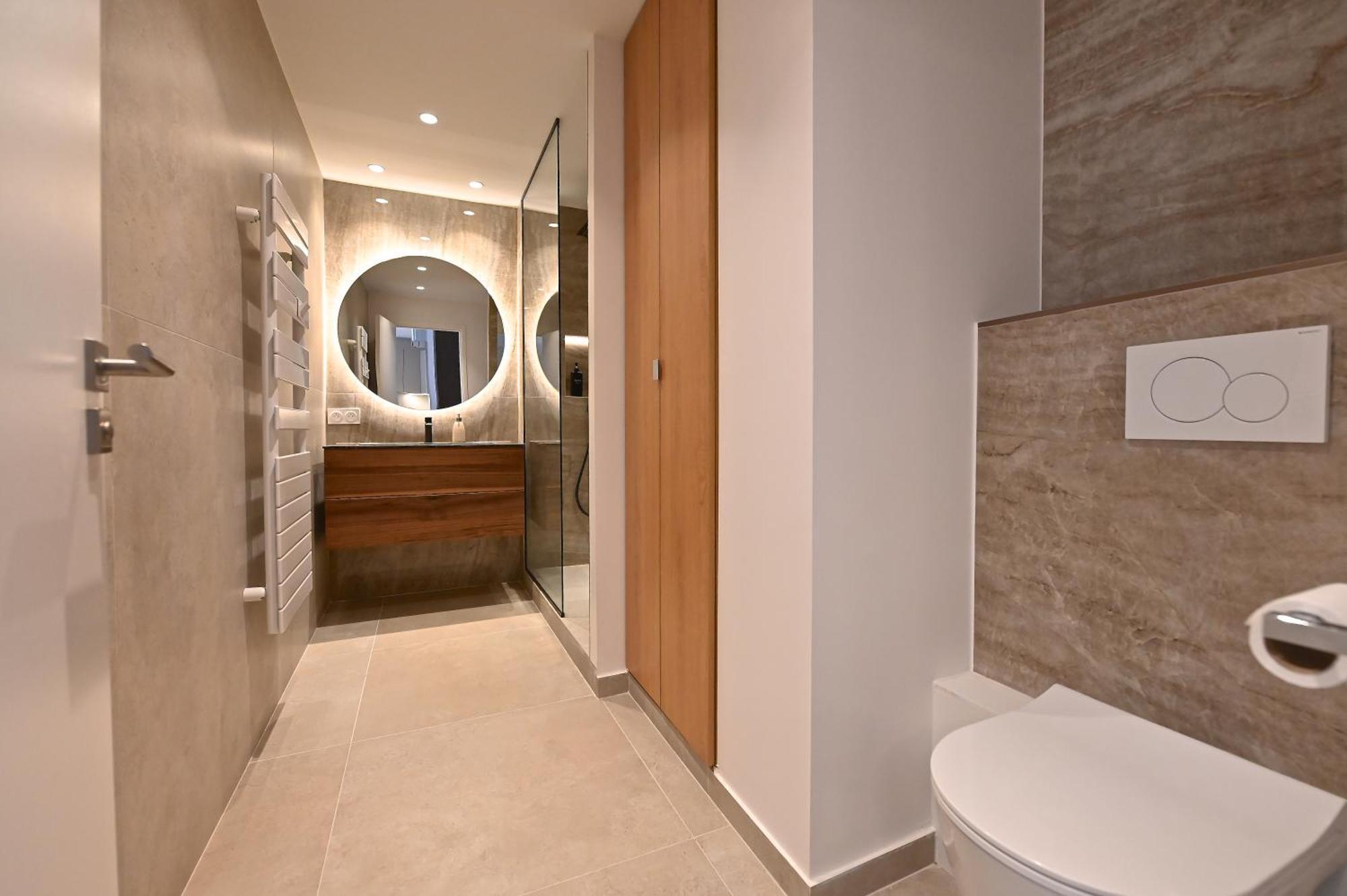 Appartement Luxe Vue Mer Et Collines Avec Piscine Мандельё-ла-Напуль Экстерьер фото